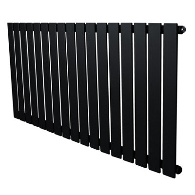 B&Q -  Flat Single Column Radiator 600mm X 1190mm Modern Designer Single Panel