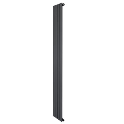 MonsterShop Flat Single Column Radiator 1800mm X 280mm Modern Designer Single Panel from B&Q