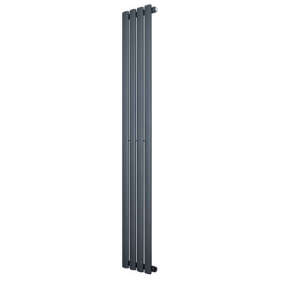 B&Q -  Oval Single Column Radiator 1600 X 240mm Modern Designer Single Panel - Image 7