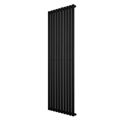 B&Q -  Oval Single Column Radiator 1800 X 600mm Modern Designer Single Panel