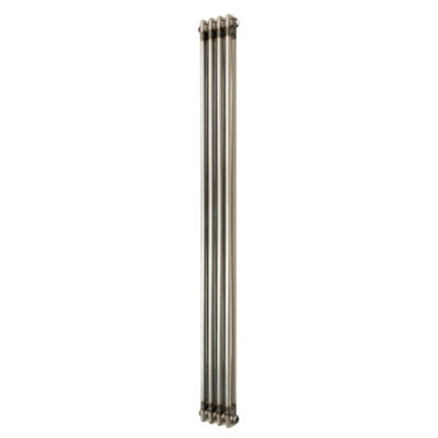 MonsterShop Traditional 2 Column Radiator1800 X 200mmRaw Metal from B&Q