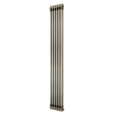 MonsterShop Traditional 2 Column Radiator1800 X 290mmRaw Metal from B&Q