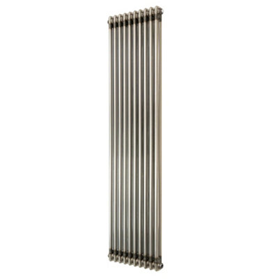 MonsterShop Traditional 2 Column Radiator1800 X 470mmRaw Metal from B&Q