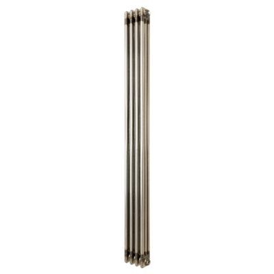 MonsterShop Traditional 3 Column Radiator1800 X 200mmRaw Metal from B&Q