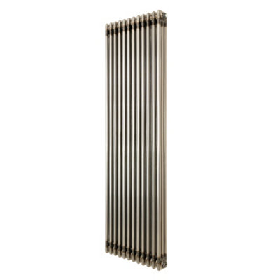MonsterShop Traditional 3 Column Radiator1800 X 560mmRaw Metal from B&Q