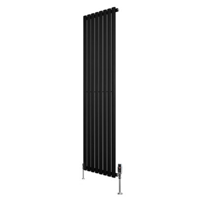 Monstershop Unisex Black Oval Single Column Radiator & Valves – 1800Mm X 480Mm – In - Image 8