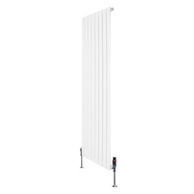 Monstershop Unisex White Flat Single Column Radiator & Valves - 1600Mm X 560Mm - Image 8