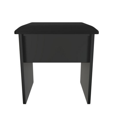 Welcome Furniture - Vanity Stool - Black - Extra Small - Image 3