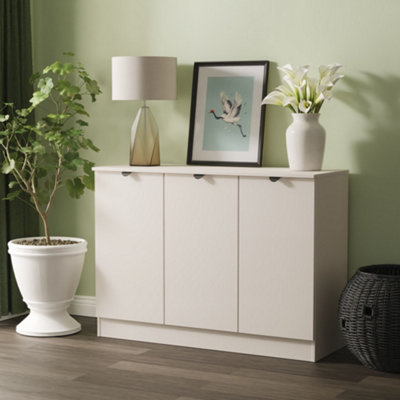 Varese Ready Assembled Matt Kashmir Sideboard (H)785mm (W)1091mm (D)400mm from B&Q