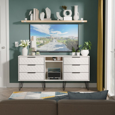 Swift Zayn Ready Assembled 6 Drawer Sideboard - Image 5