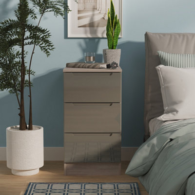 Swift Florence 3 Drawer Bedside Table - Image 7