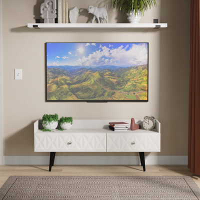 Ready Assembled U Unisex Taupe Toledo Drawer Coffee Tv Unit (Ready Assembled) In Size 2 - Image 3