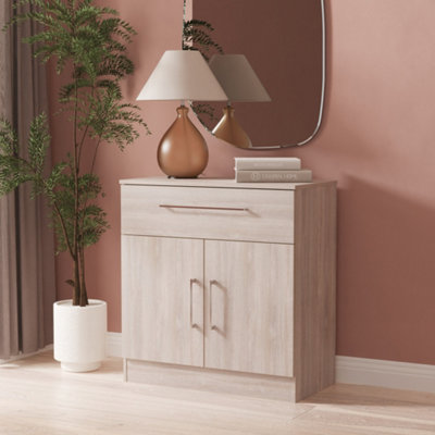 Welcome Furniture - Sideboard - Oak - Grey - Image 4