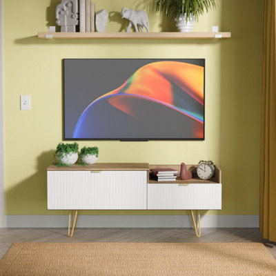 Ready Assembled U Unisex Multicolor Bexley Drawer Coffee Tv Unit (Ready Assembled) Size 2 - Image 3