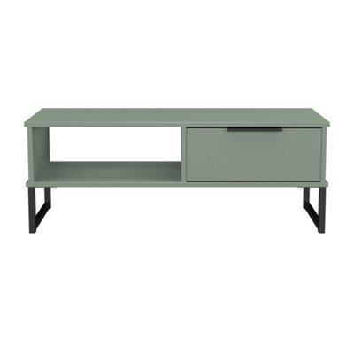 Beijing 1 Drawer Coffee Table In Reed Green (Ready Assembled) from B&Q