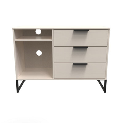 Beijing 3 Drawer Sideboard In Kashmir Ash (Ready Assembled) from B&Q