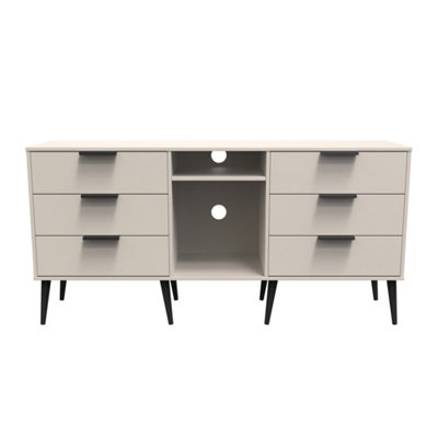 Fuji 6 Drawer Wide Sideboard In Kashmir Matt (Ready Assembled) from B&Q