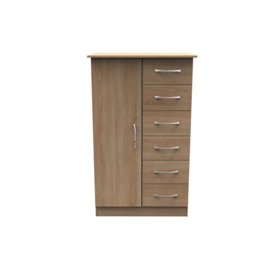 Hampshire Childrens Wardrobe In Bardolino Oak (Ready Assembled) from B&Q