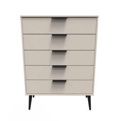 Fuji 5 Drawer Chest Of Drawers In Kashmir Matt (Ready Assembled) from B&Q
