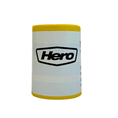 Hero 20L Medical Tiger Stripe Bin Bags Clinical Hygiene Waste Heavy Duty 50 Bags Small Ts001 from B&Q