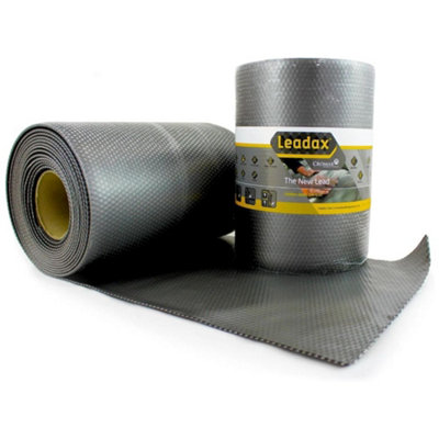 Cromar Leadax Lead Replacement FlashingLead Flashing Roofing RepairLightweightDurable & Eco-Friendly600mm6M Roll from B&Q