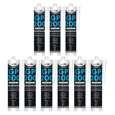 Bond It Gp200 General-Purpose Silicone Sealant9X Translucent 275MlPremium Silicone Fast-SettingMould-ResistantFlexible from B&Q