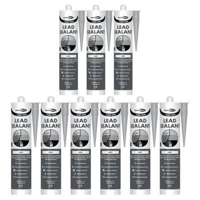 Bond It Flash-Mate Low Modulus Lead Silicone Sealant9X Grey285MlSilicone Sealant For Lead FlashingGuttering & Cladding from B&Q