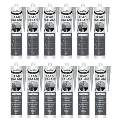 Bond It Flash-Mate Low Modulus Lead Silicone Sealant12X Grey285MlSilicone Sealant For Lead FlashingGuttering & Cladding from B&Q