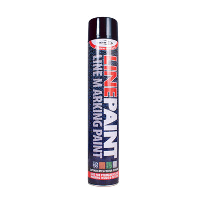 Bond It Line Marker Paint Quick Drying Resin Warehouse Floor - High Performance Line Marking Paint - 750Ml Black