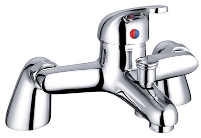 Balterley Standard Deck Mounted Single Lever Bath Shower Mixer TapChrome from B&Q