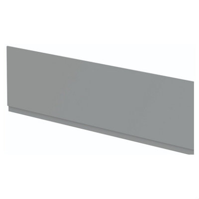 Balterley Unisex Grey Front Bath Panel, Matt Acrylic Finish, 1700Mm - Image 2