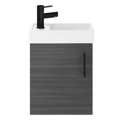 Balterley 400 Wh UnitBasin & Matt Black Handle from B&Q