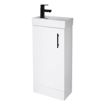 Balterley 400 Fs Compat Unit,basin & M/blk Handle from B&Q