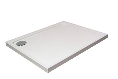 Balterley Stone Tray 900X760 Incl Upstands White from B&Q