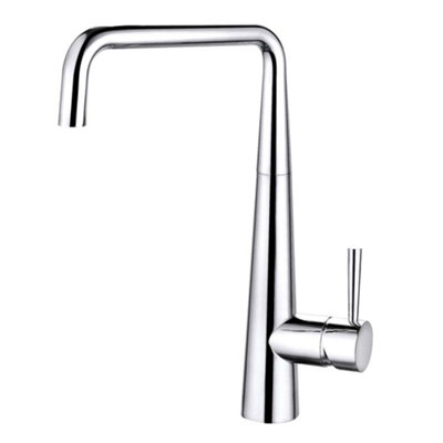 Balterley Contemporary Pull Out Single Lever Kitchen Mixer Tap With Square Swivel Spout & Chrome Finish from B&Q