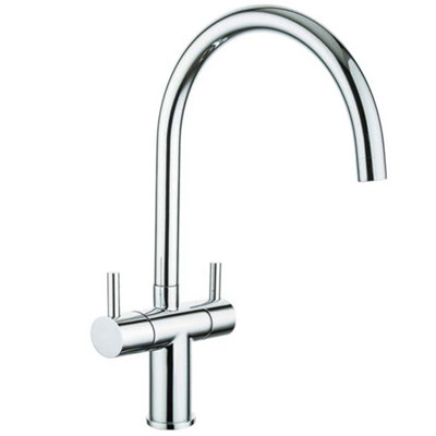 Balterley Traditional Dual Handle Kitchen Mixer TapChrome from B&Q