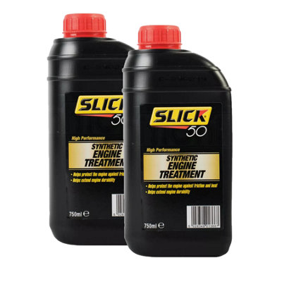 Slick 50 Synthetic Engine Treatment Performance Oil Additve Petrol Diesel 2X750Ml from B&Q