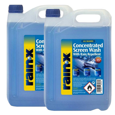 Rain X 2X5l Rain-X All Season Concentrated Screen Wash Up To -15 Methanol-Free