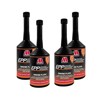 Millers Oils Millers Epp Engine Flush Cleans Engine Internally Oil Flushing Additive 4X400Ml from B&Q
