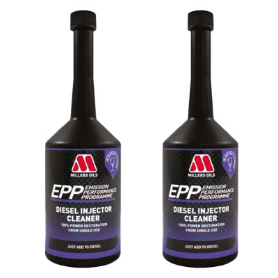 Millers Oils Millers Epp Diesel Injector Cleaner Engine System Fuel Treatment 2X400Ml from B&Q