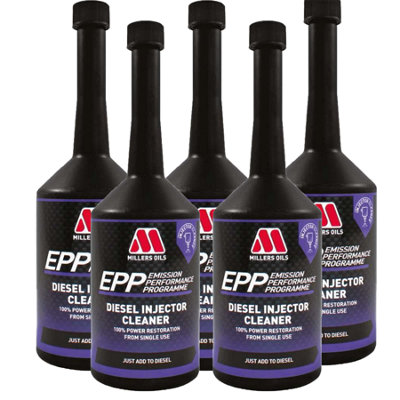 Millers Oils Millers Epp Diesel Injector Cleaner Engine System Fuel Treatment 5X400Ml from B&Q