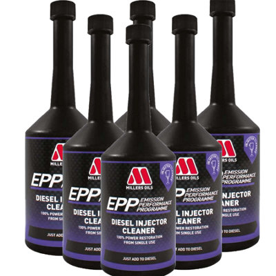 Millers Oils Millers Epp Diesel Injector Cleaner Engine System Fuel Treatment 6X400Ml from B&Q