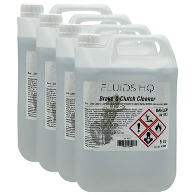 FluidsHQ Blillov Brake & Clutch Cleaner Removes Oil  Grease Dust Pats Degreaser 4X5L from B&Q