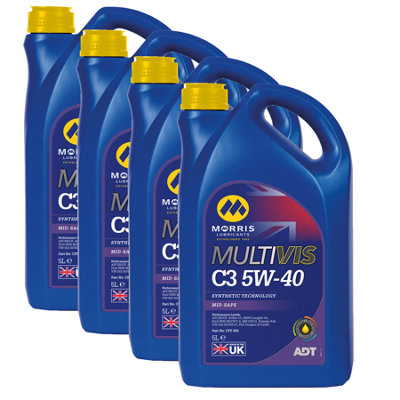 Morris 5W40 Fully Synthetic Engine Oil Acea C3 Longlife-04 4X5L