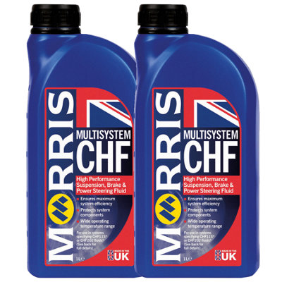 Morris Chf Synthetic Central Hydraulic Fluid Power Steering Chf11S Chf202 2X1L from B&Q