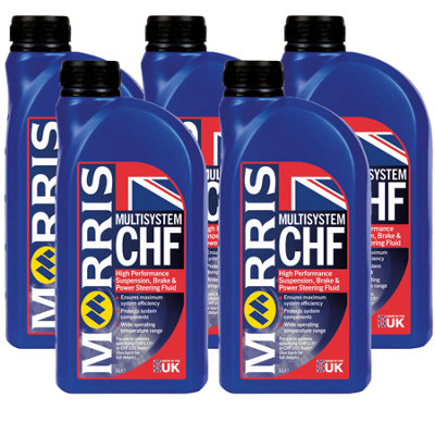 Morris Chf Synthetic Central Hydraulic Fluid Power Steering Chf11S Chf202 5X1L from B&Q
