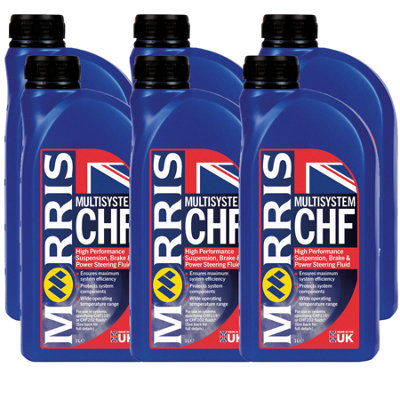 Morris Chf Synthetic Central Hydraulic Fluid Power Steering Chf11S Chf202 6X1L from B&Q