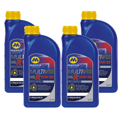 Morris Multivis Mlr 10W-50 Fuly Synthetic Racing Engine Oil Api Sn / Cf 4X1L from B&Q