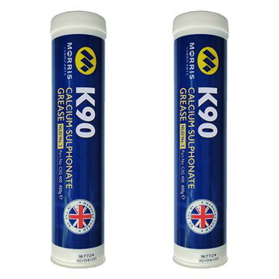 Morris K90 Calcium Sulphonate Grease For Marine & Heavy Mobile Equipment 2X400G from B&Q