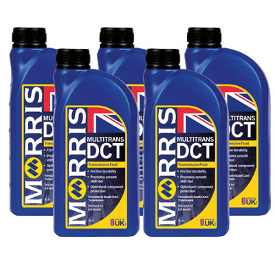 Morris Dct Fluid Dual Clutch Transmission Fluid Dctf Audi Vw Dsg Gearbox Oil 5X1L from B&Q
